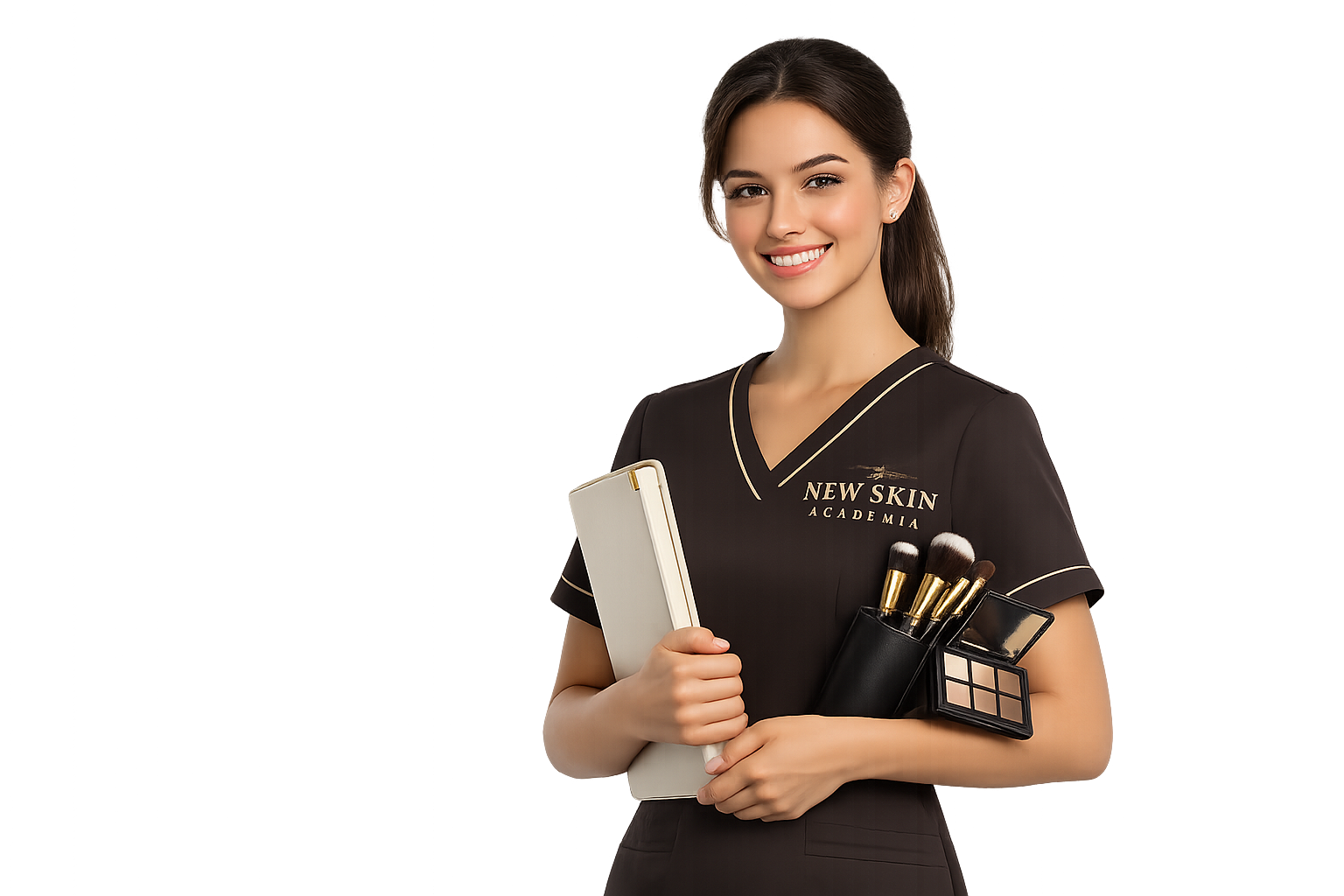 Estudiante de maquillaje